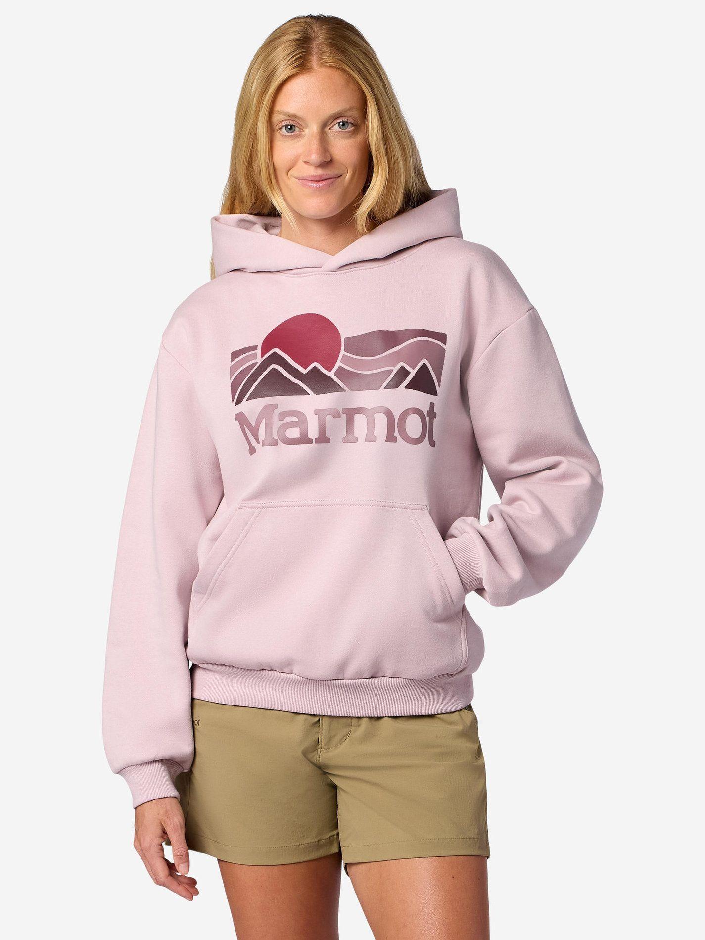 Poleron Marmot Mujer Coastal Gris-0