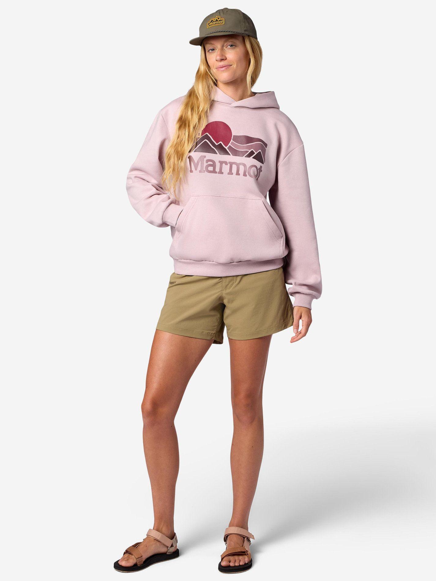 Poleron Marmot Mujer Coastal Gris-2