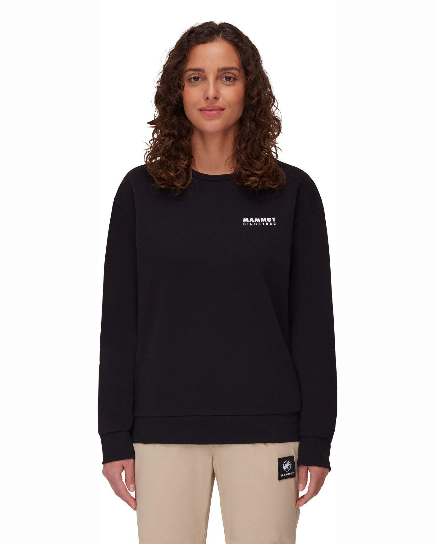 Poleron Mammut Mujer Core Ml Crew Neck 1862 Negro-0