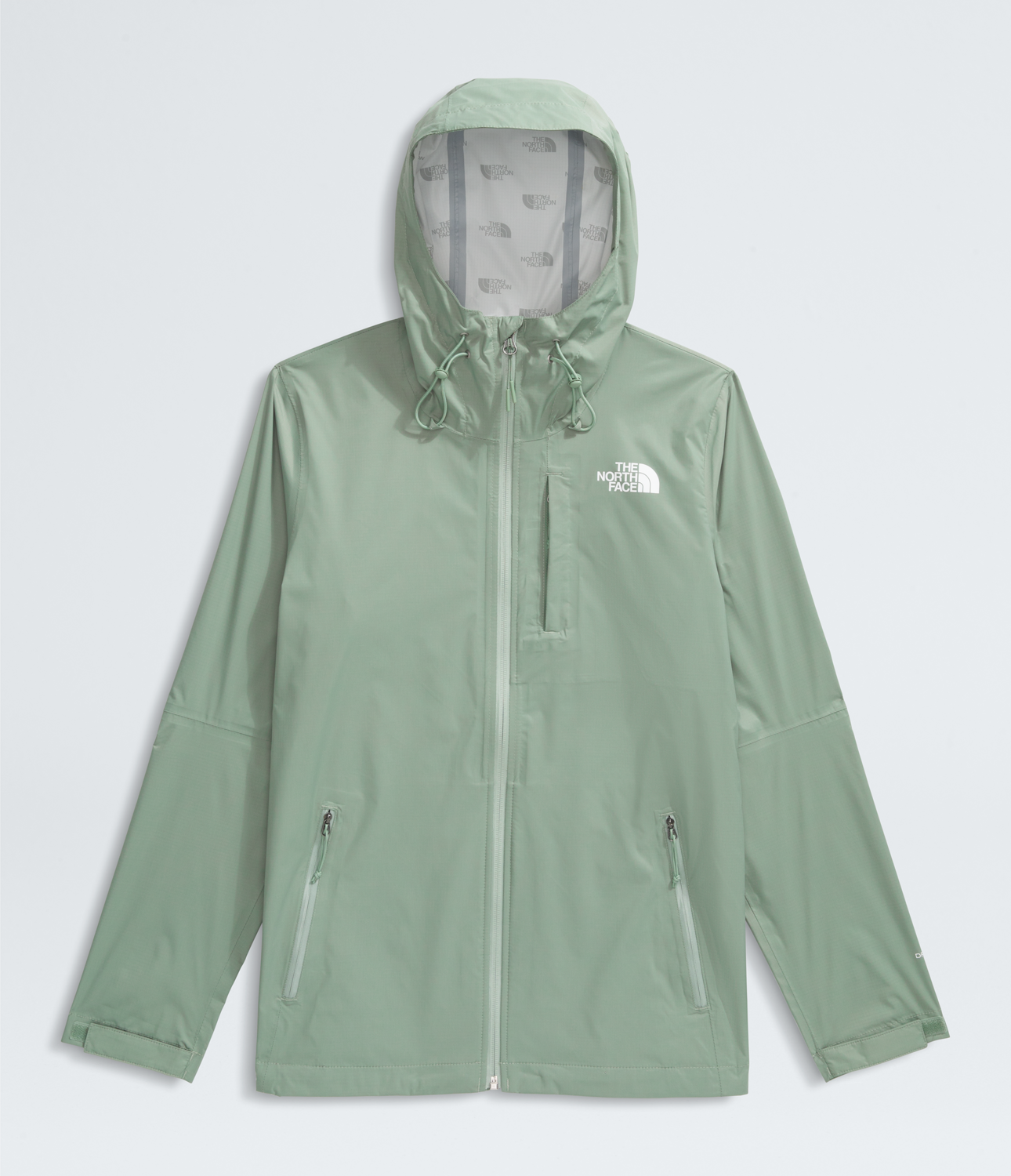 Chaqueta Impermeable Alta Vista Mujer Verde Claro-5