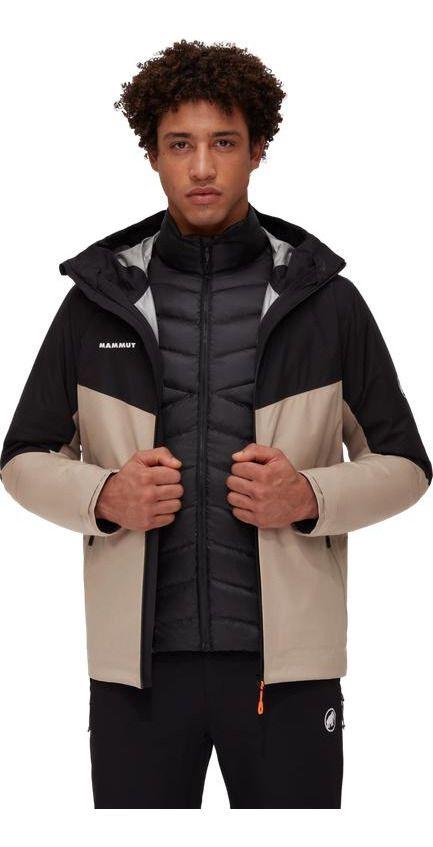 Chaqueta Mammut Hombre 3 In 1 Tour Hs Hooded Beige-0