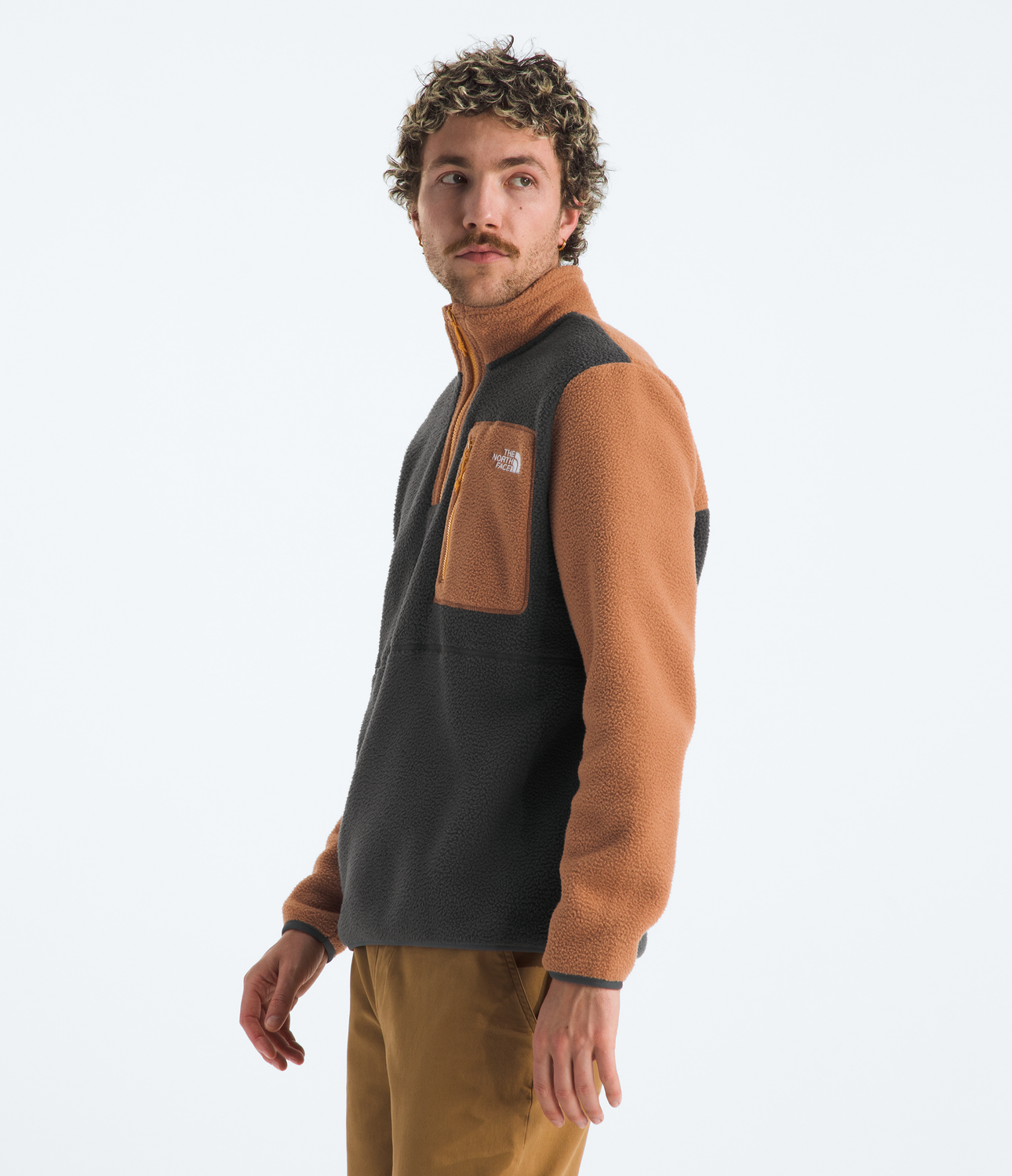 Polar Yumiori ¼ Zip Hombre Gris-2