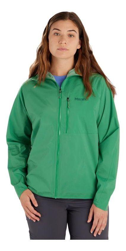 Chaqueta Marmot Mujer Impermeable Superalloy Verde-0