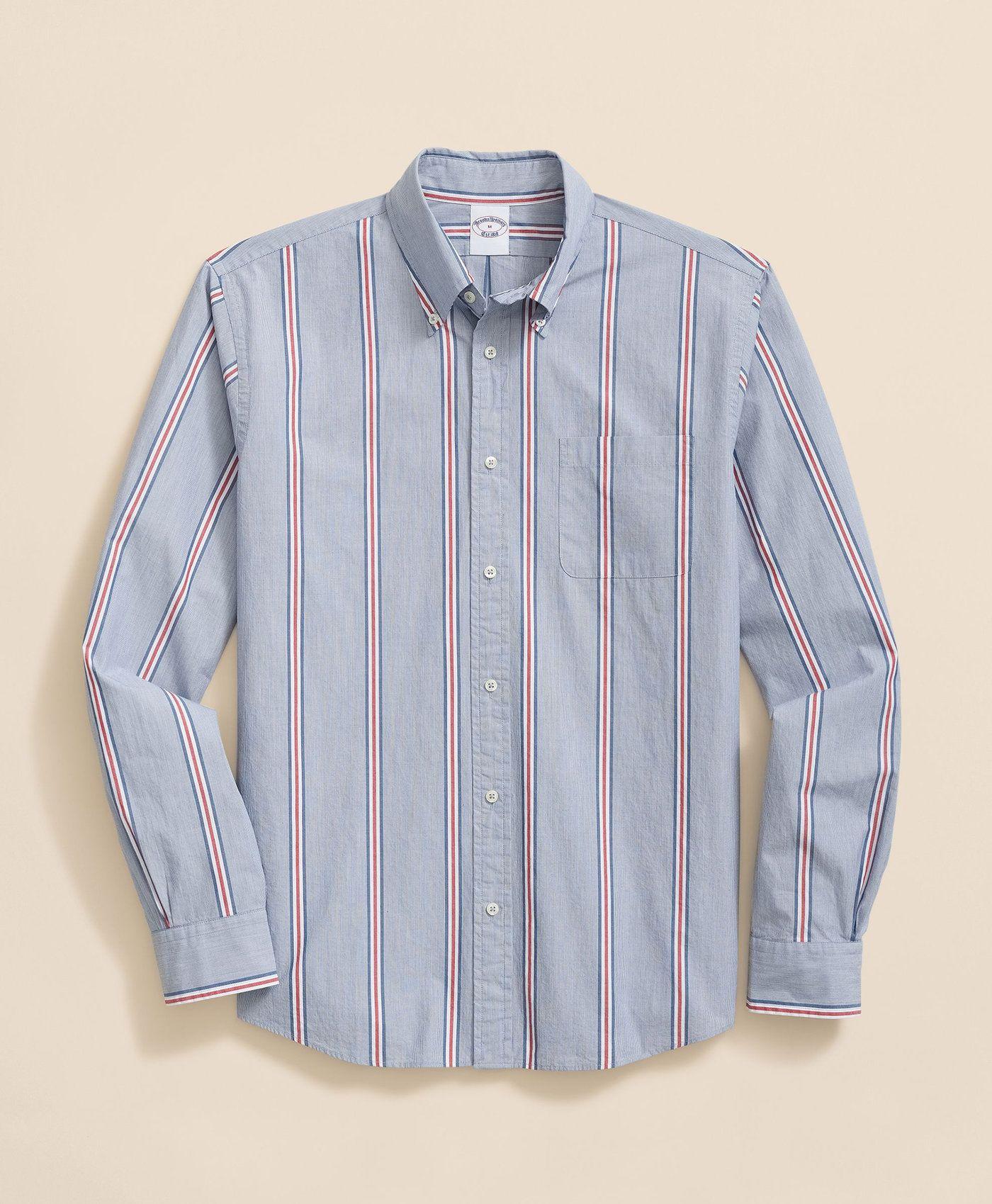 Camisa Brooks Brothers Hombre Spt-Friday  Seasonal Azul-0