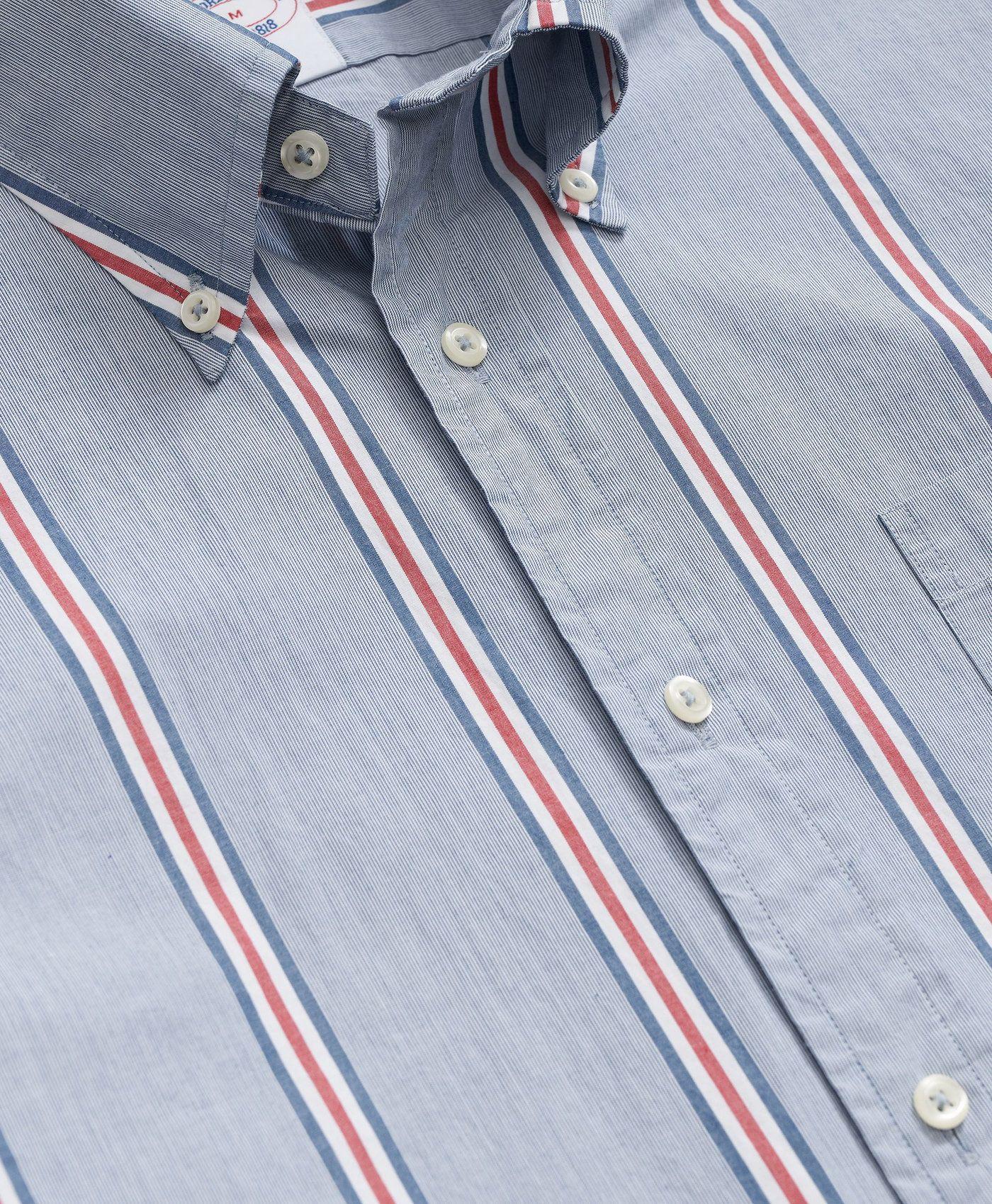 Camisa Brooks Brothers Hombre Spt-Friday  Seasonal Azul-1