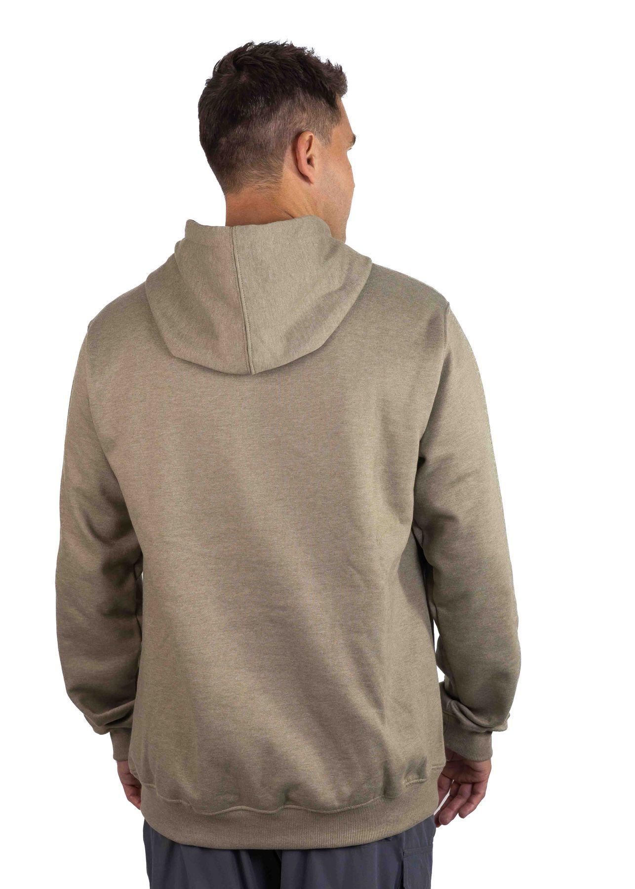 Polerón Marmot Hombre Chest Retro Logo Hoody Café-3