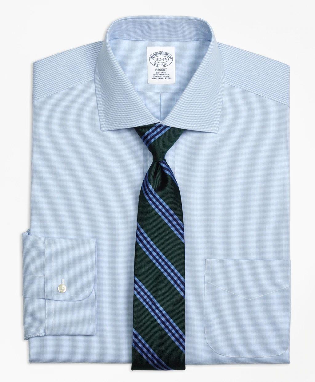 Camisa Regent Fitted Celeste-0