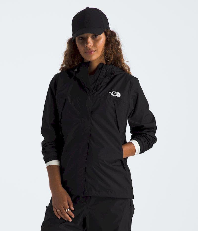 Chaqueta The North Face Mujer Impermeable Antora Negro-0