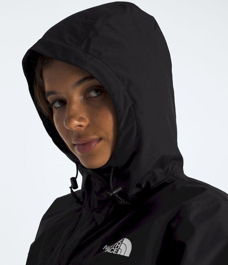 Chaqueta The North Face Mujer Impermeable Antora Negro-2