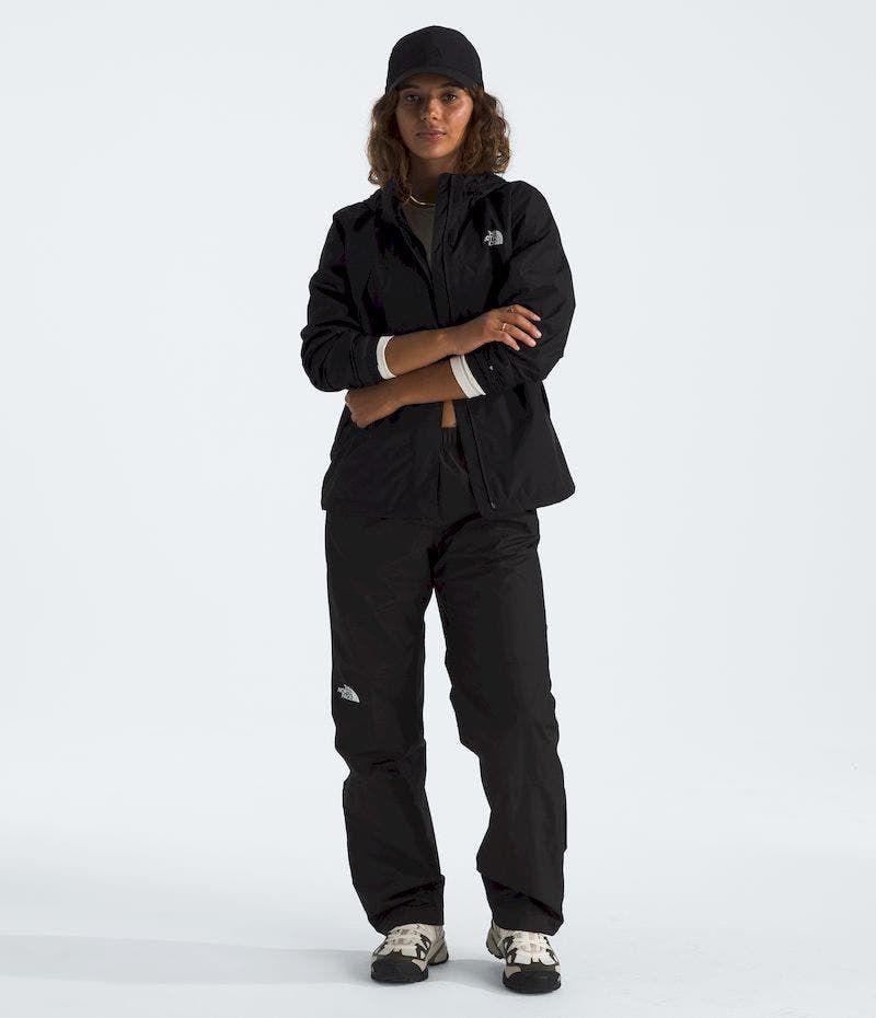 Chaqueta The North Face Mujer Impermeable Antora Negro-4