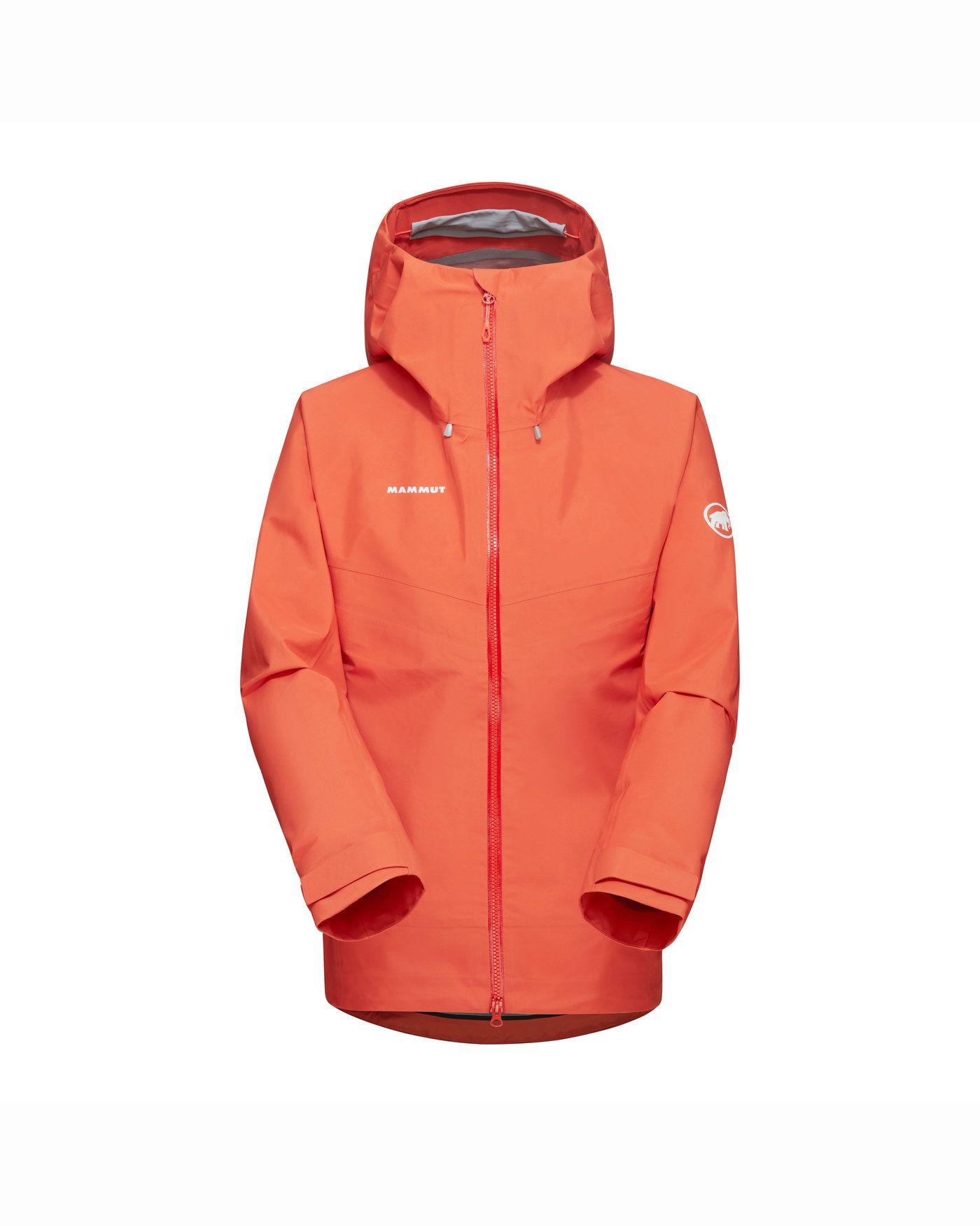 Chaqueta Mammut Mujer Crater Iv Hs Hooded Naranja-3