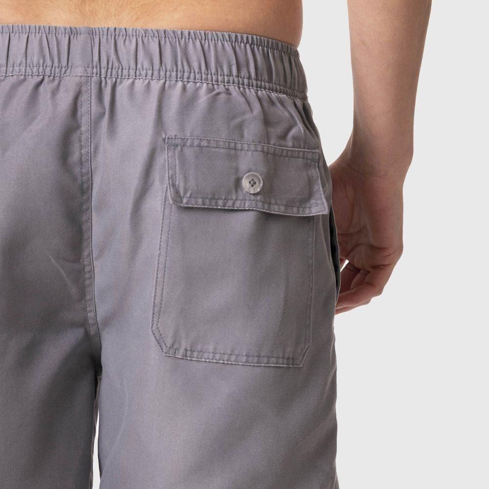 Traje Kivül Hombre De Baño Waka Reciclado KV022 Gris-4