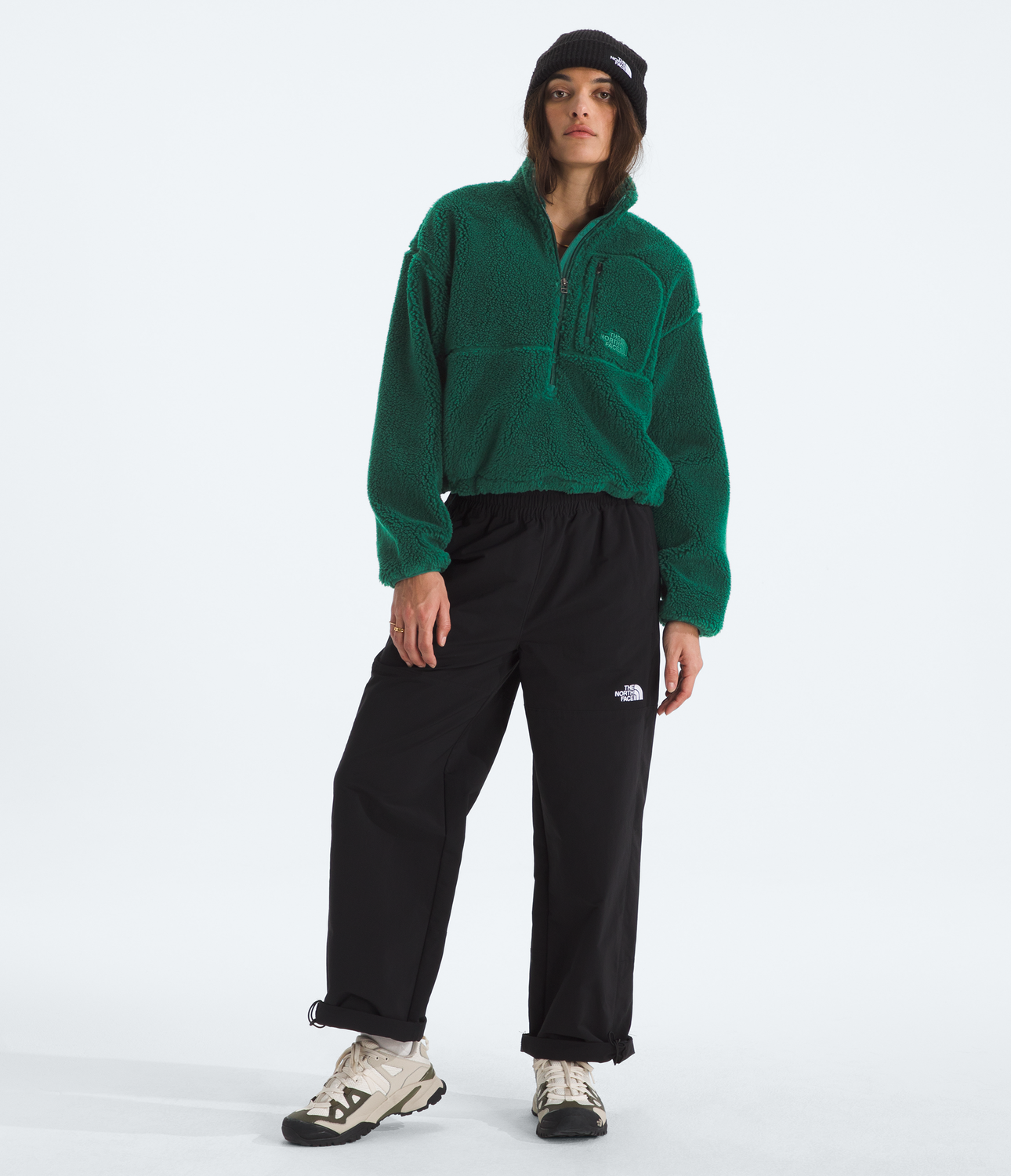 Polar Extreme Pile 2 Pullover Mujer Verde-3
