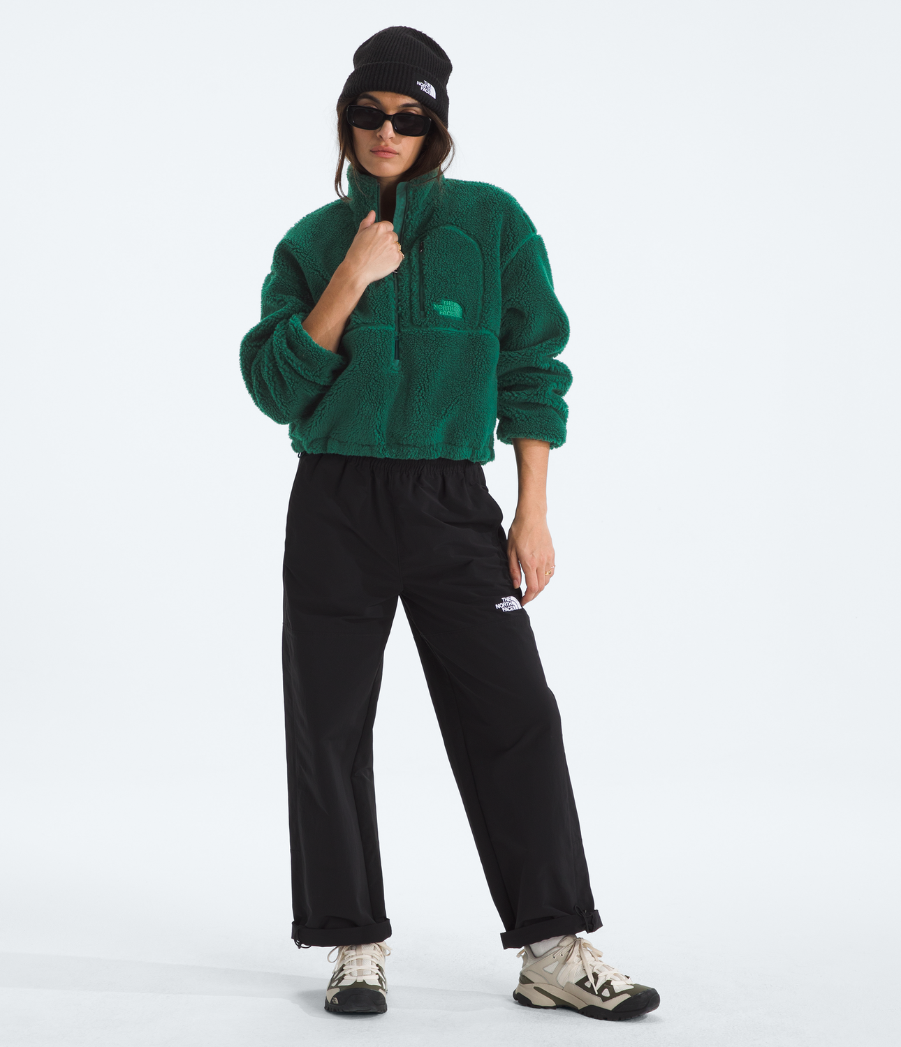 Polar Extreme Pile 2 Pullover Mujer Verde-6