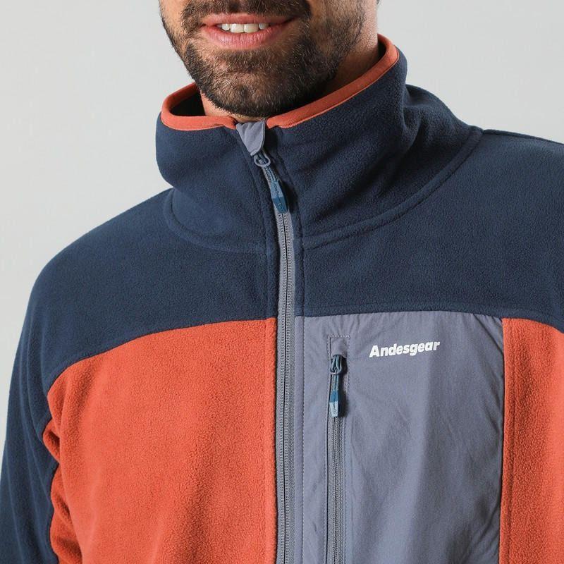 Polar Andesgear Hombre New Maihue Ladrillo Naranjo-2