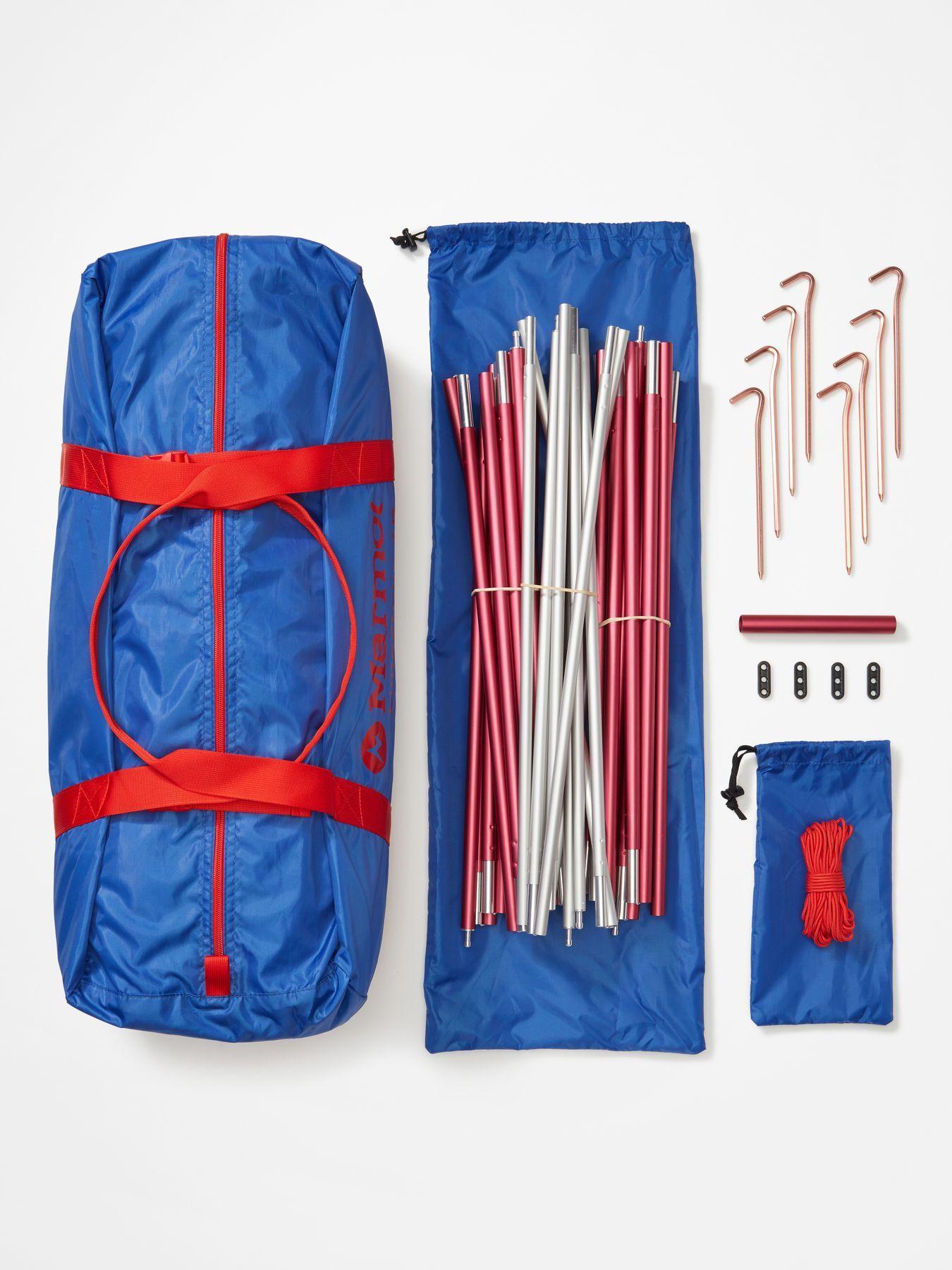 Carpa Marmot Unisex Limestone 6P Azul-6