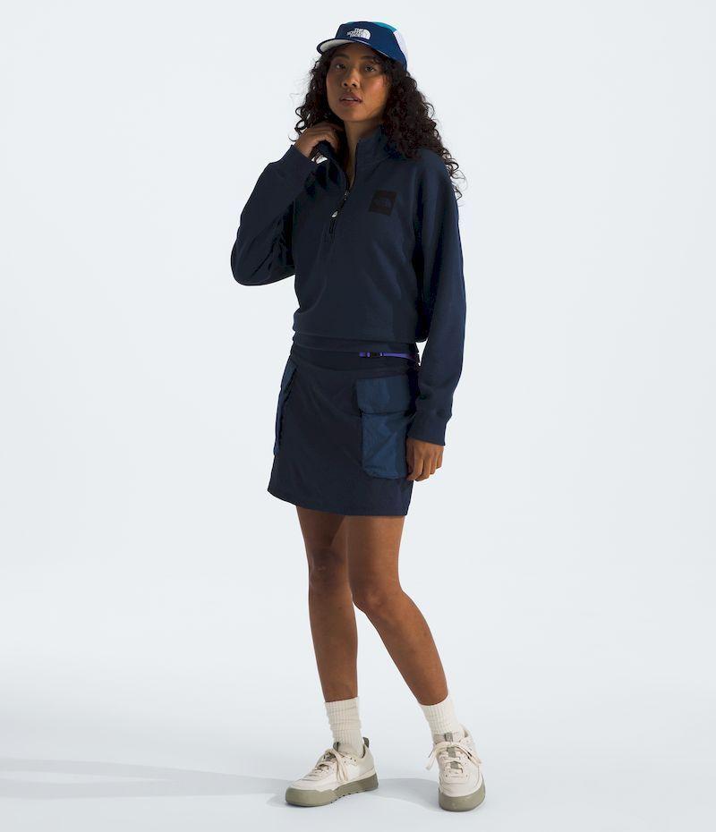 Poleron The North Face Mujer Box Half Dome 45748 Zip Azul-3