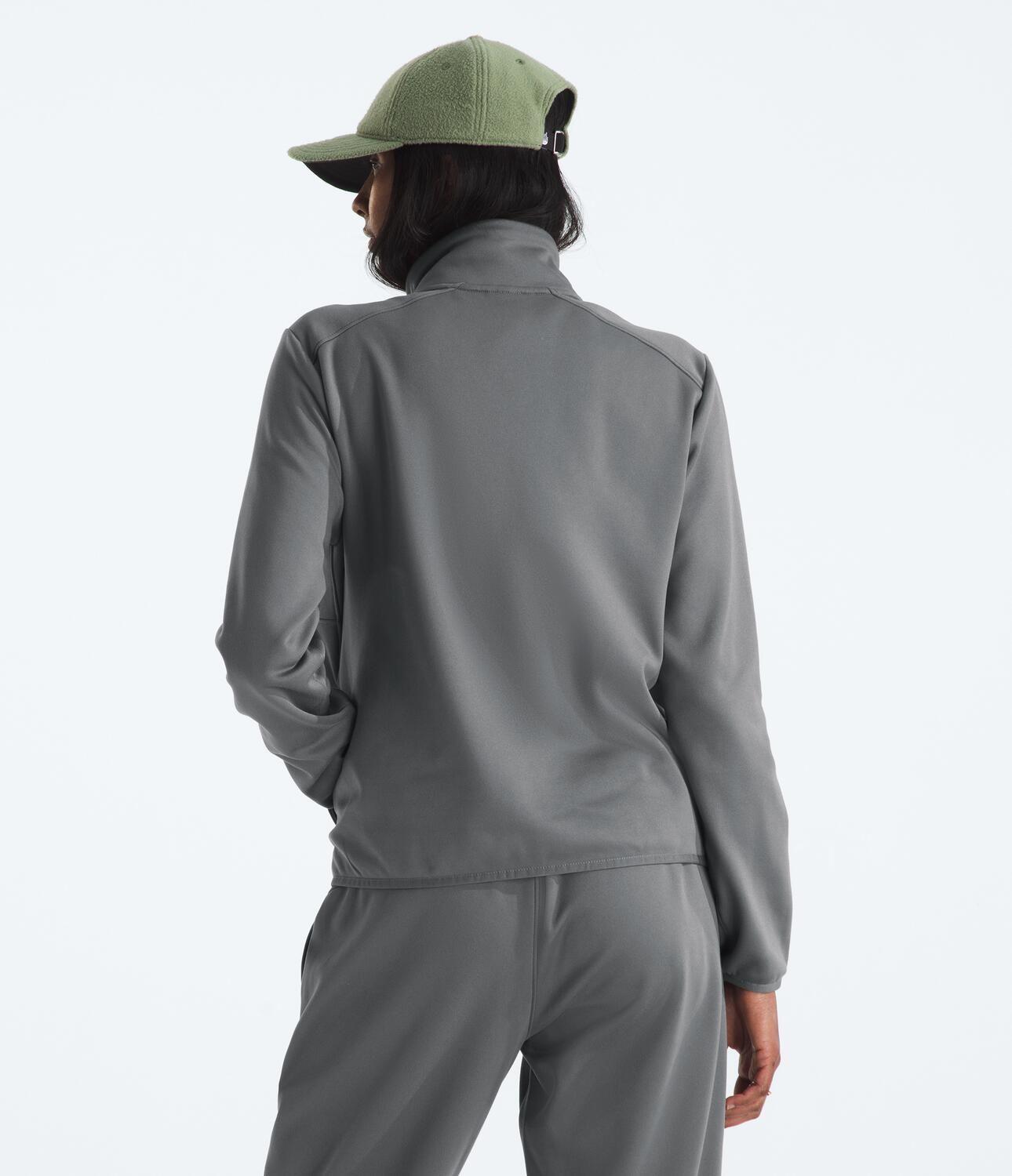 Chaqueta Tnf Performance Fleece Full Zip Jacket Mujer Gris-2