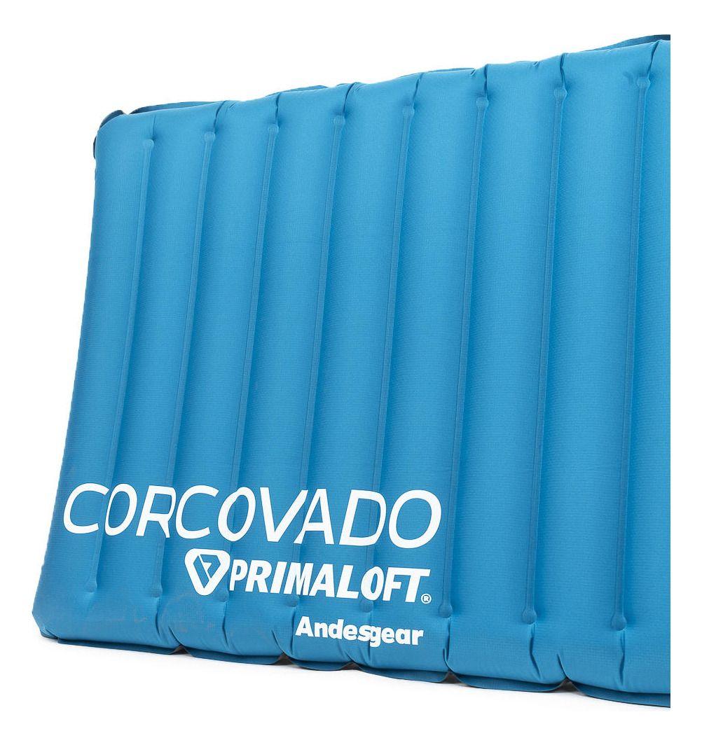 Colchoneta Andesgear Unisex Inflable Corcovado Celeste-2
