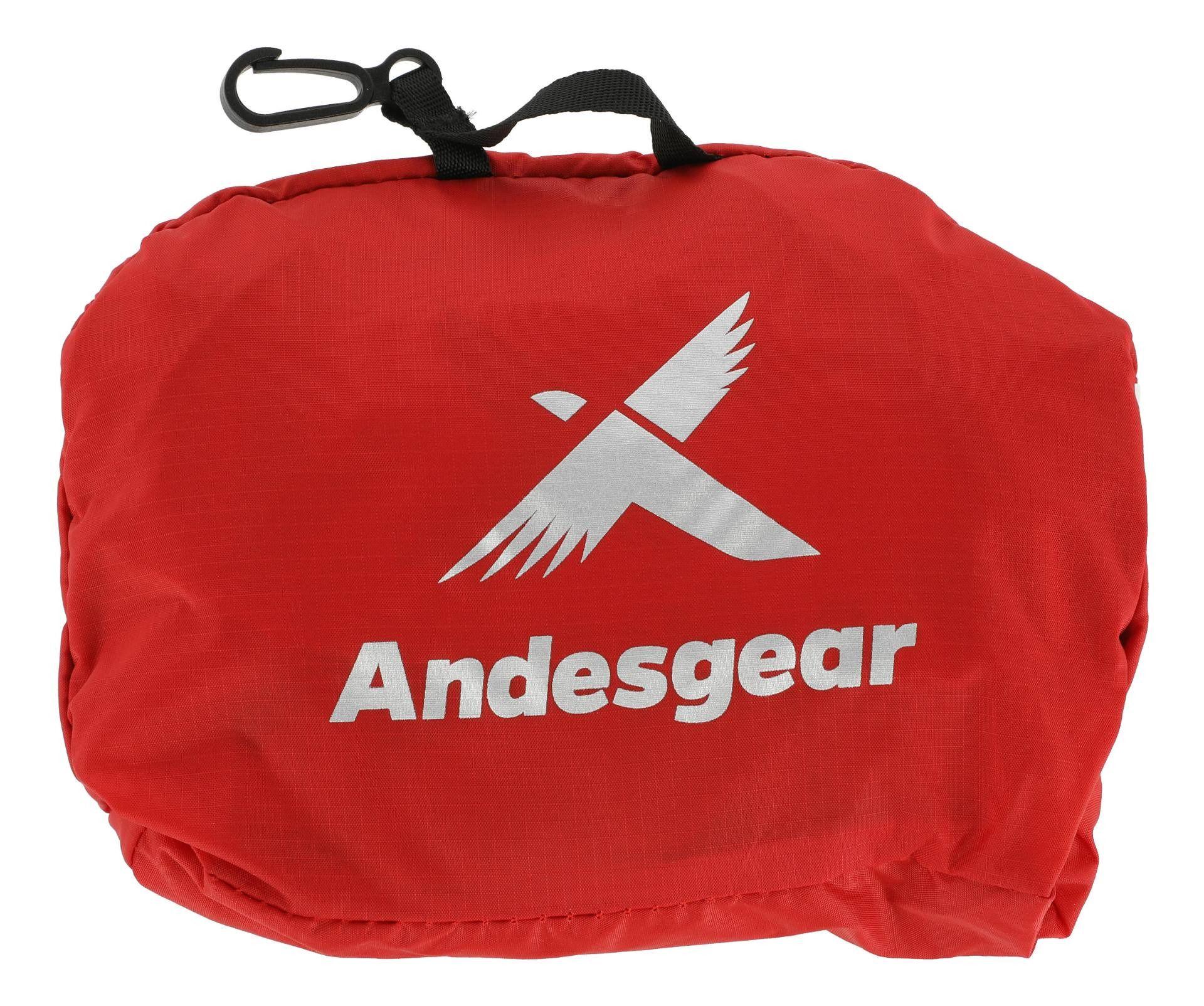 Mochila Andesgear Unisex Compactable Pochoco 20 Rojo-0