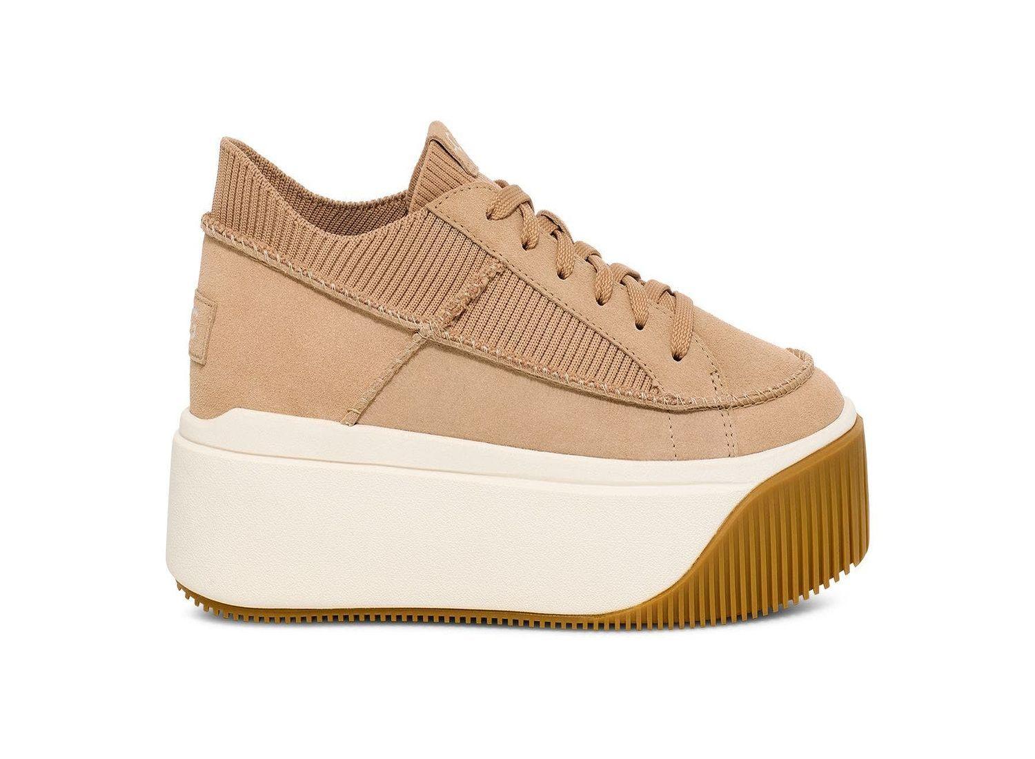 Zapatillas Ugg Mujer Ez-Duzzit Lace Beige-0