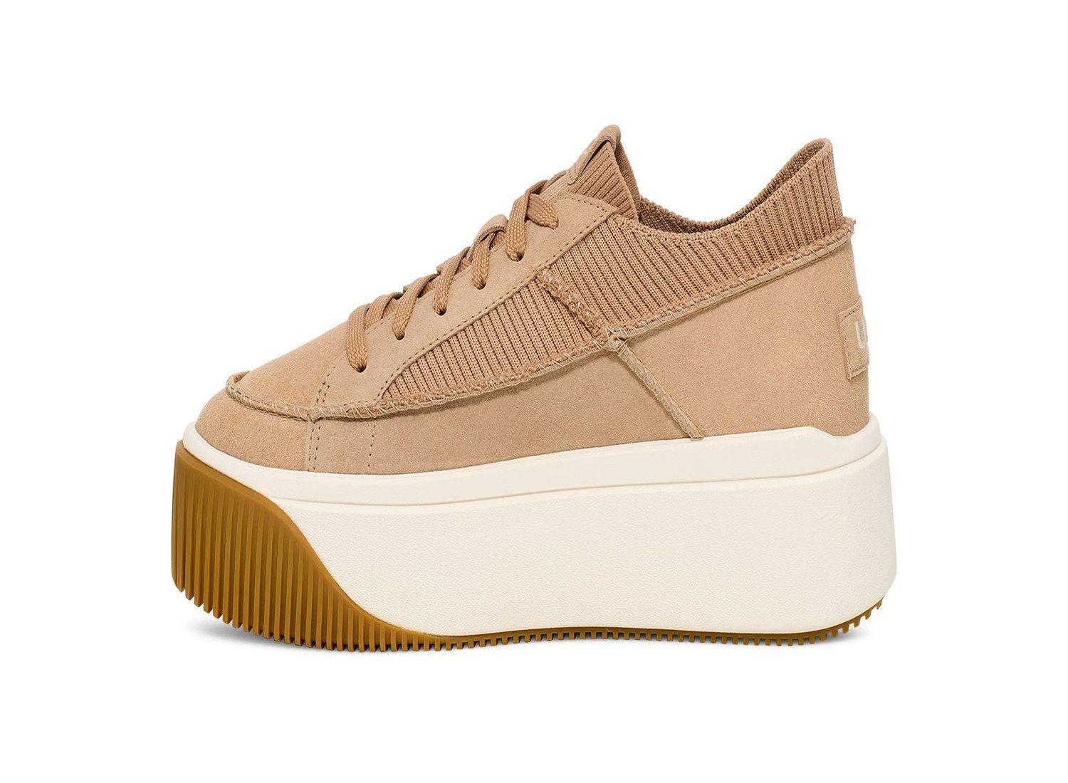 Zapatillas Ugg Mujer Ez-Duzzit Lace Beige-3