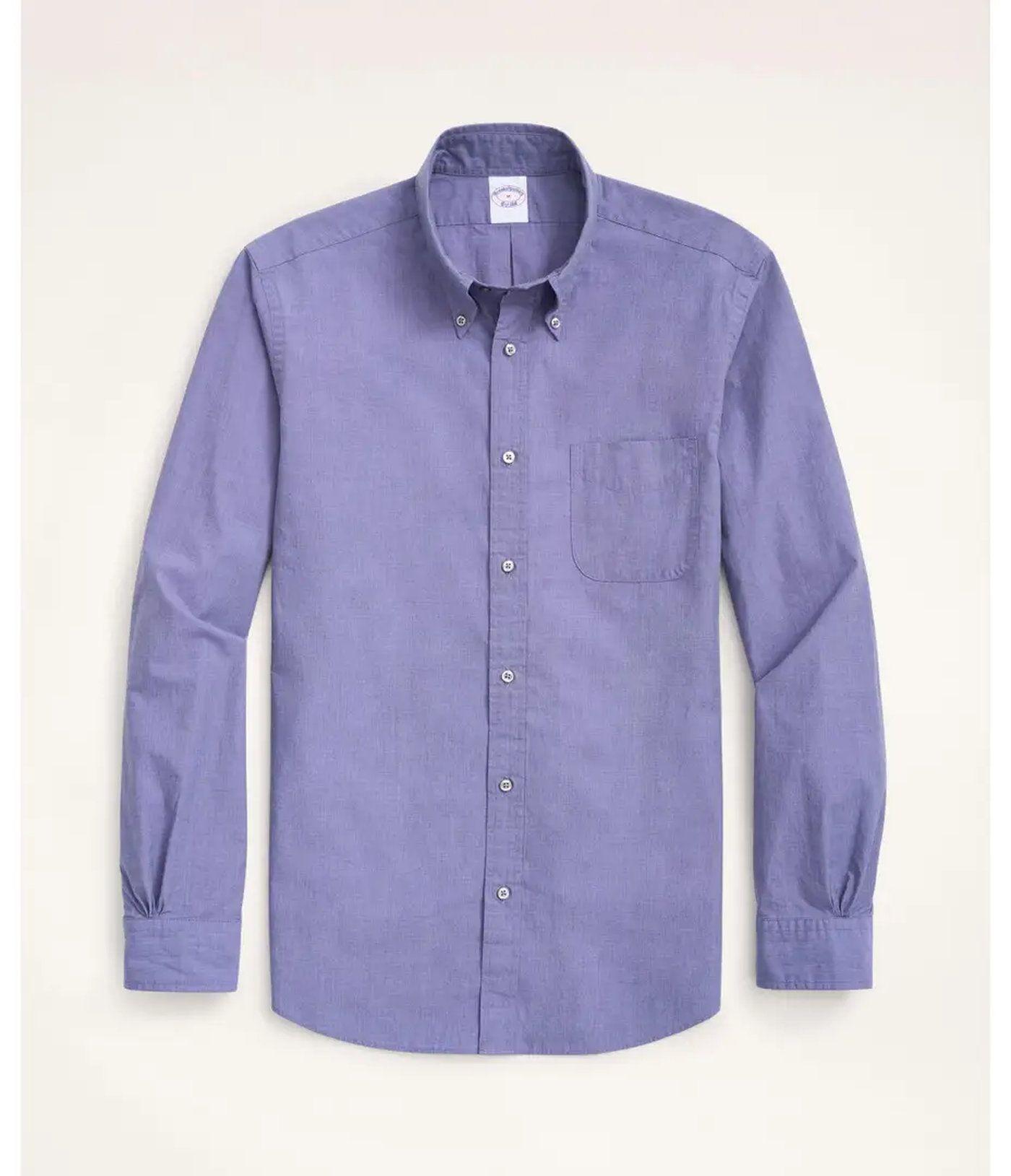 Camisa Brooks Brothers Hombre Spt Friday Eoe Azul-0
