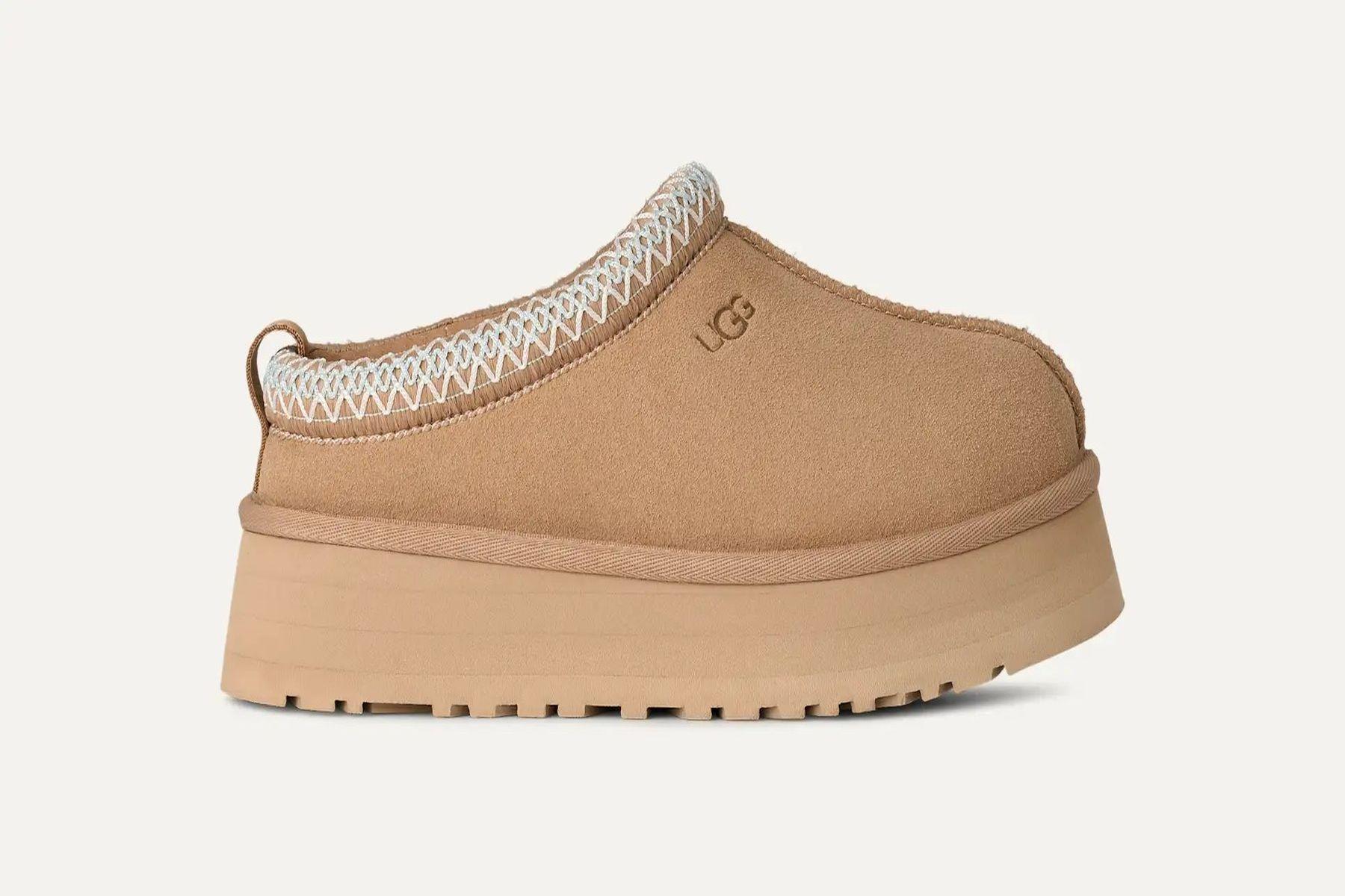 Plantufla Ugg Mujer Taz Ii Beige-0
