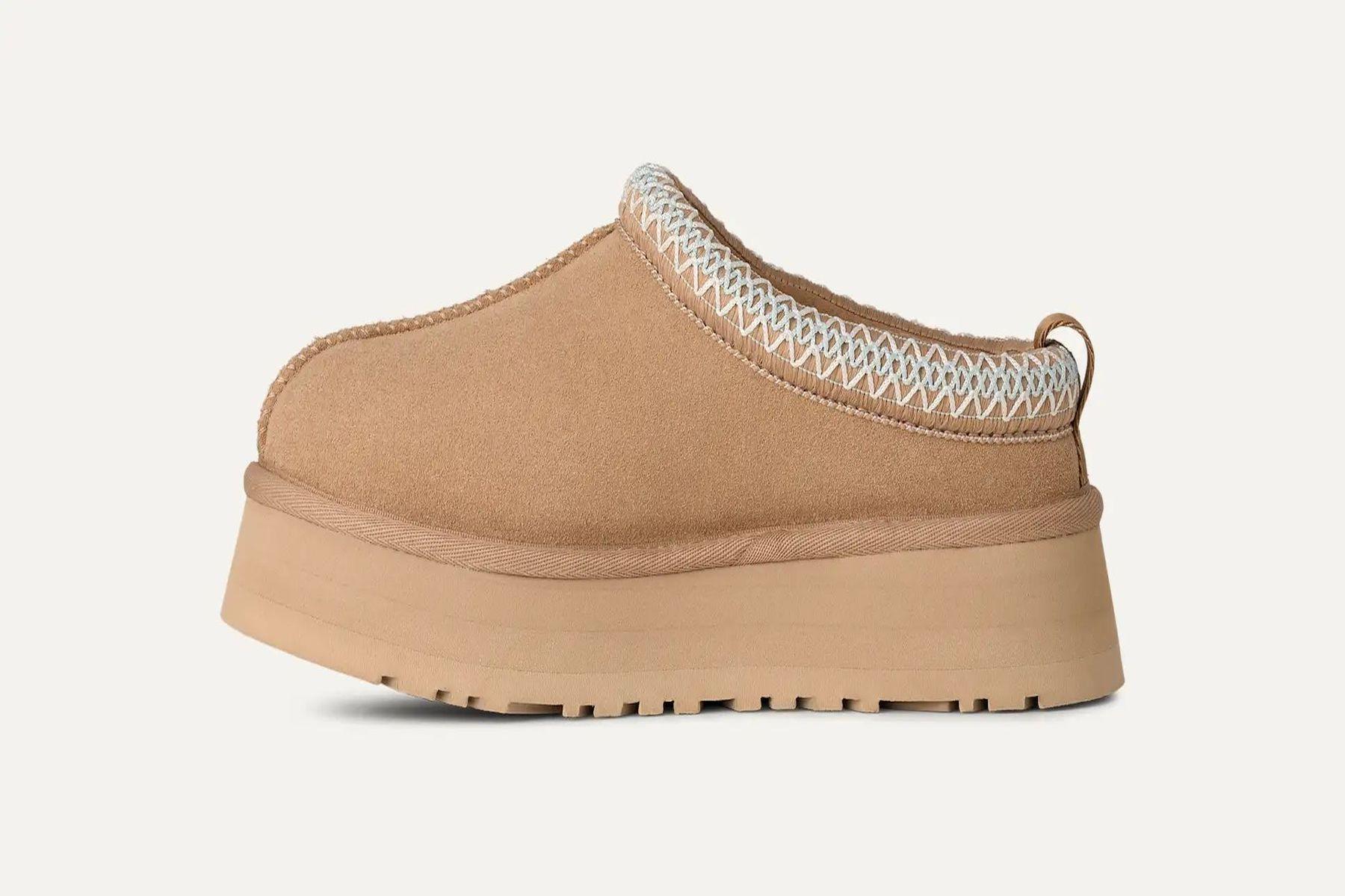 Plantufla Ugg Mujer Taz Ii Beige-2