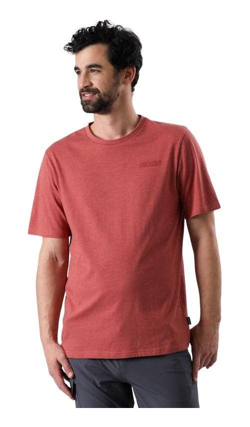 Polera Andesgear Hombre Logo Rojo-0