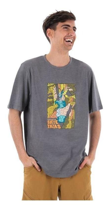 Polera Andesgear Hombre Tierra Gris-0