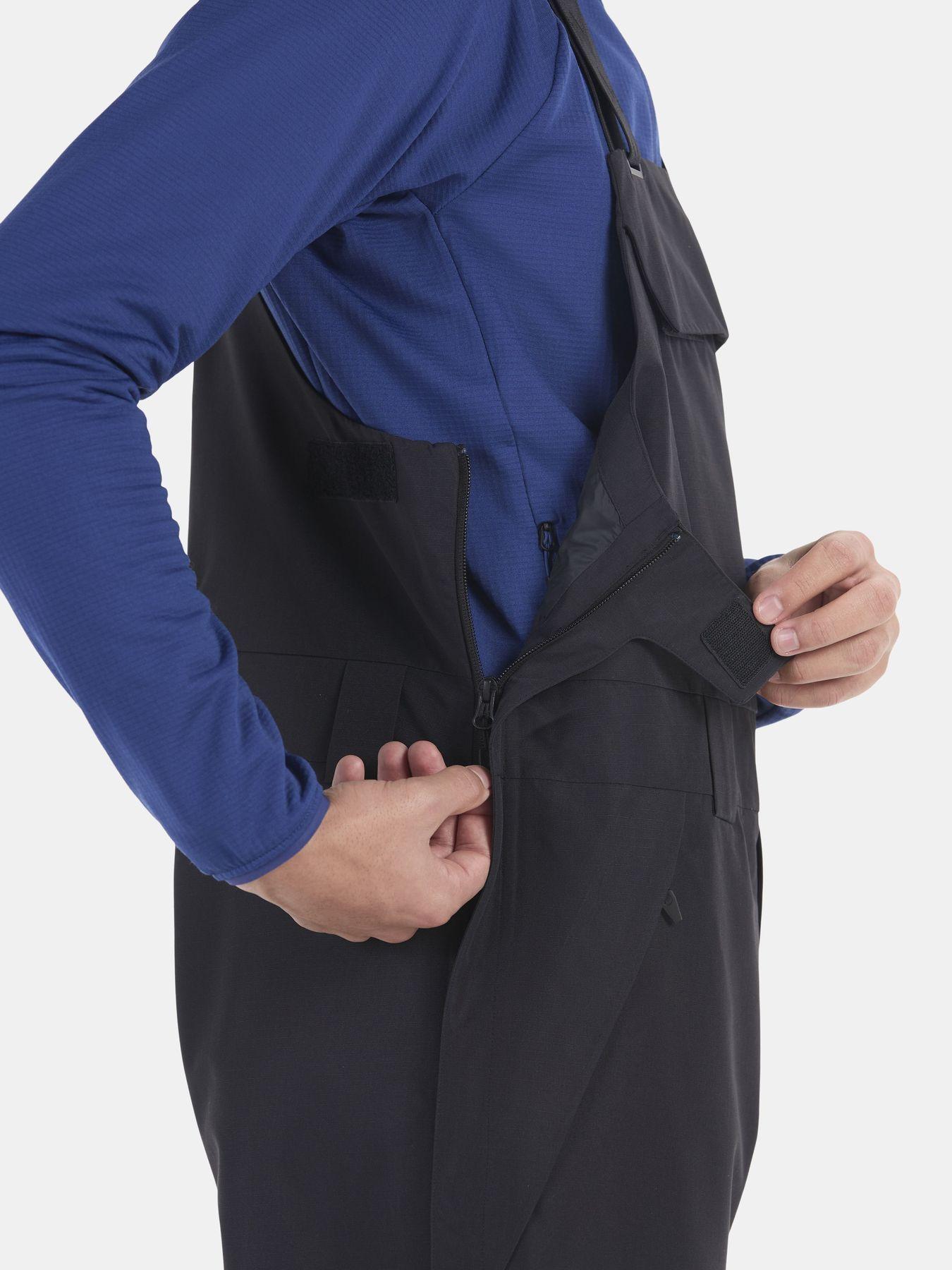 Jardinera Marmot Hombre Enterito Glades Bib Negro-5