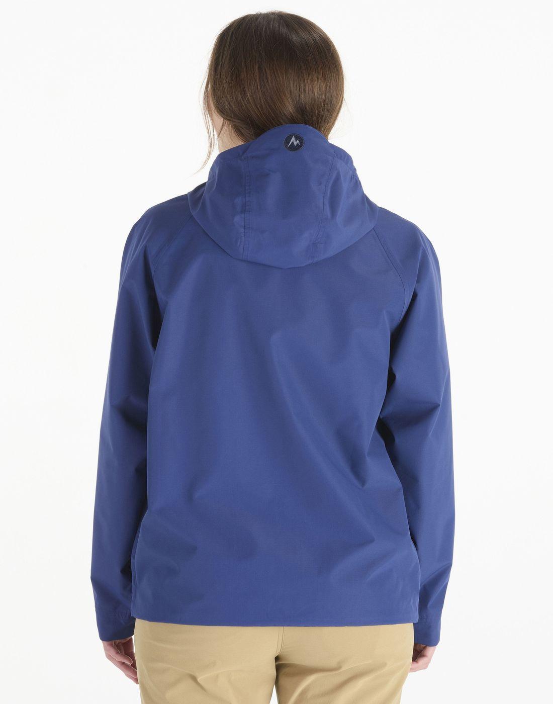 Chaqueta Marmot Mujer Impermeable Cascade Azul-0