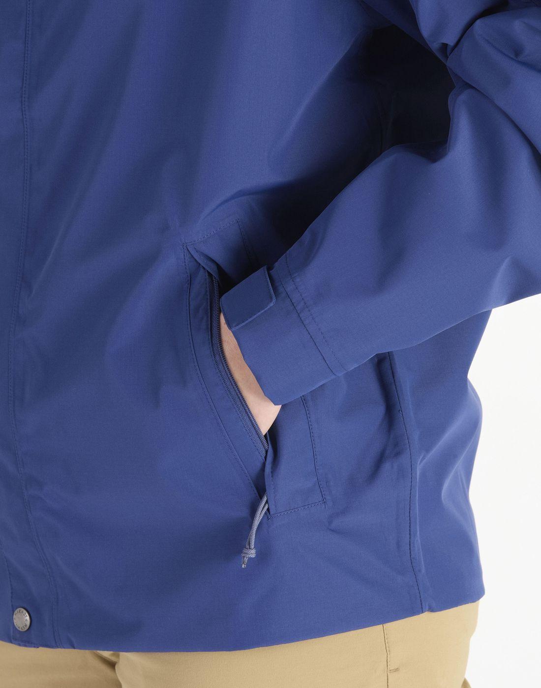 Chaqueta Marmot Mujer Impermeable Cascade Azul-3