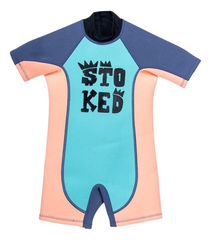 Mini Stoked Niño Kids Short Wetsuit Único color-0