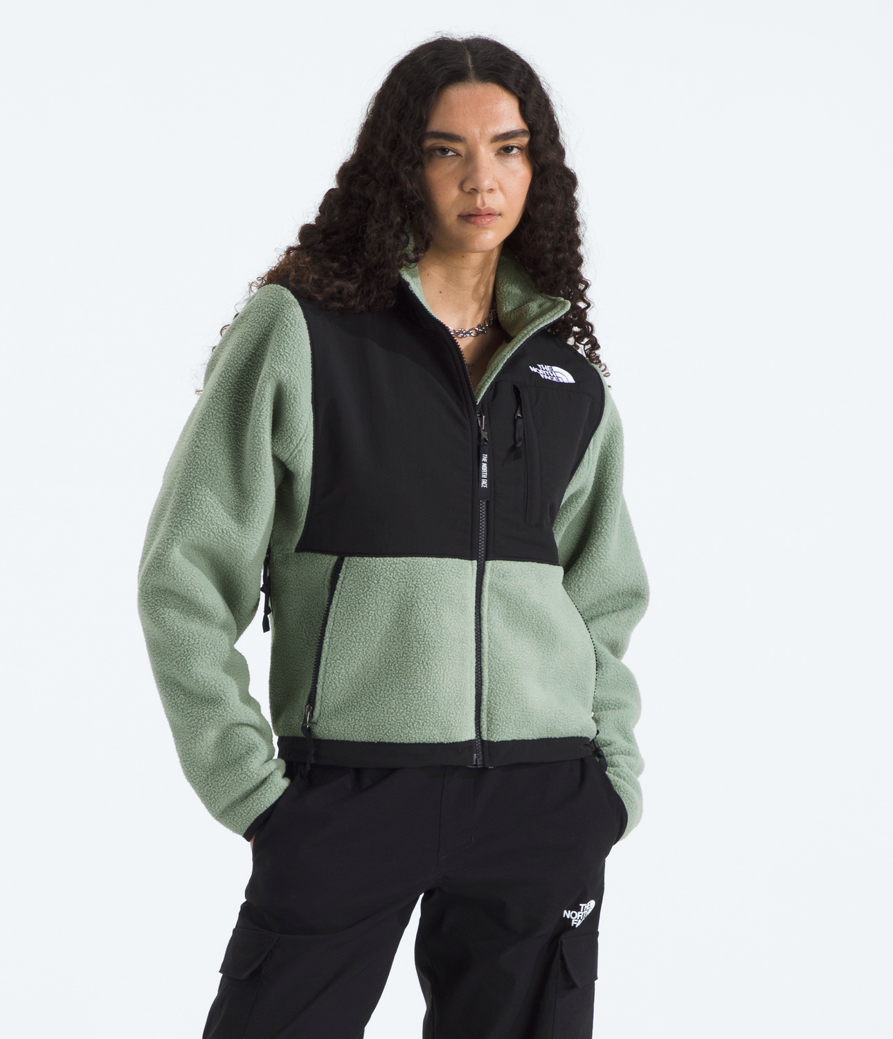 Polar Retro Denali Mujer Verde Claro-0