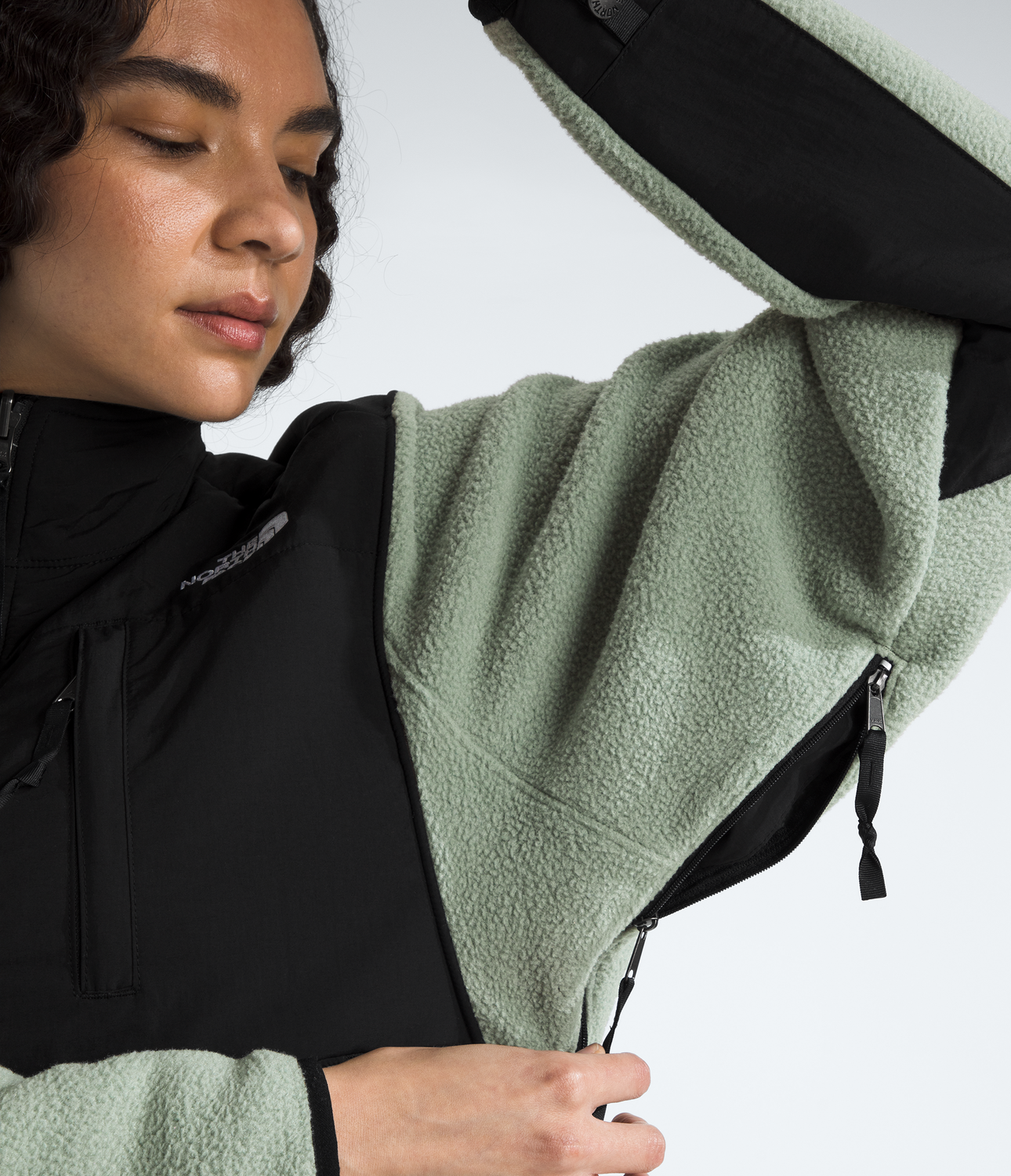 Polar Retro Denali Mujer Verde Claro-6