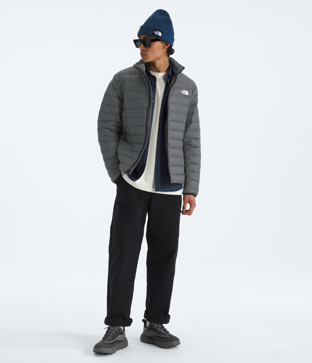 Chaqueta Classic Down Jacket Hombre Gris-2