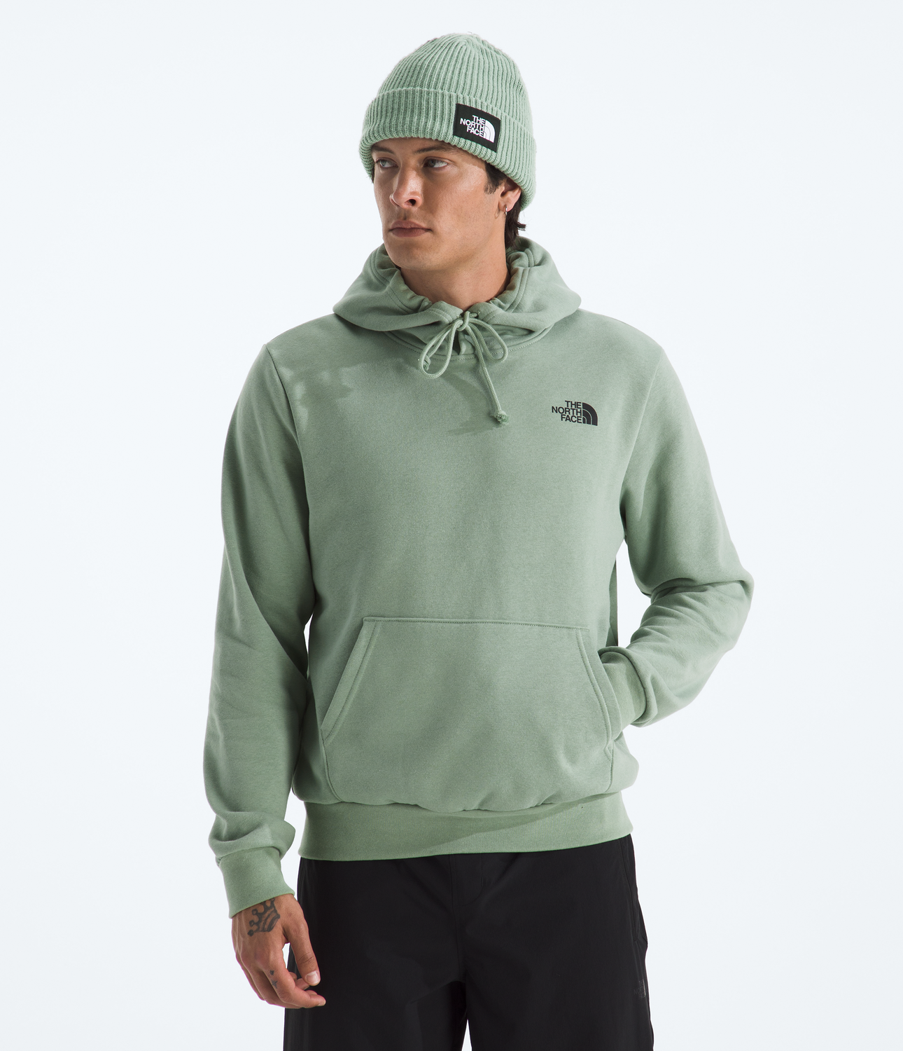 Poleron Evo Sketch Logo Hoodie -Graphic Hombre Verde Claro-0