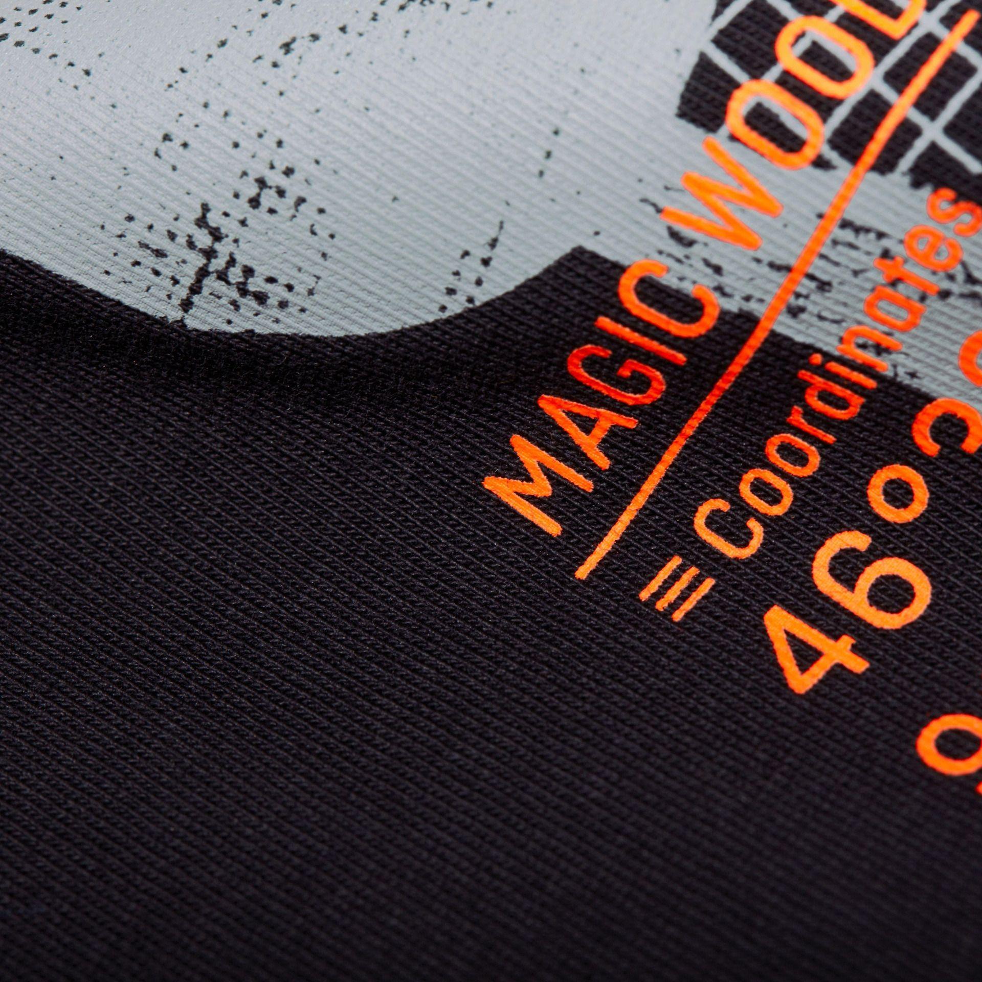 Polera Mammut Hombre Manga Corta Massone Rocks Negro-4