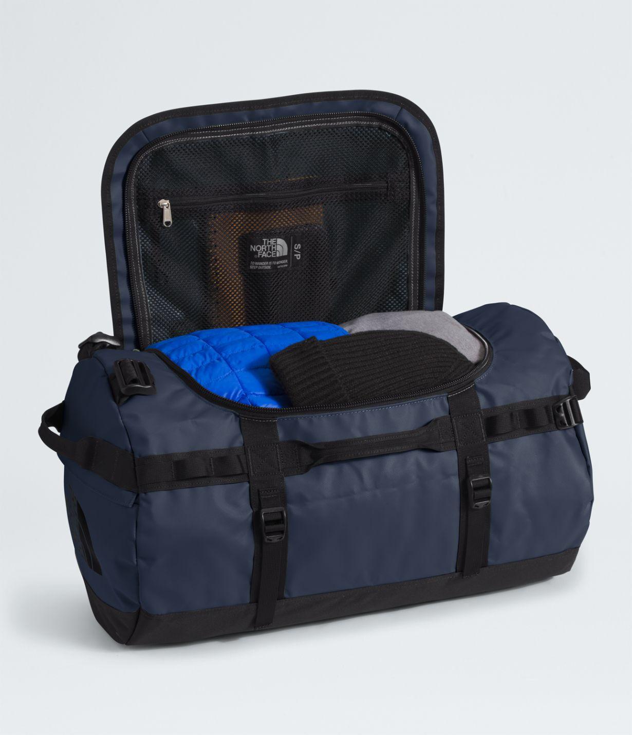 Bolso Base Camp Duffel Azul.-2