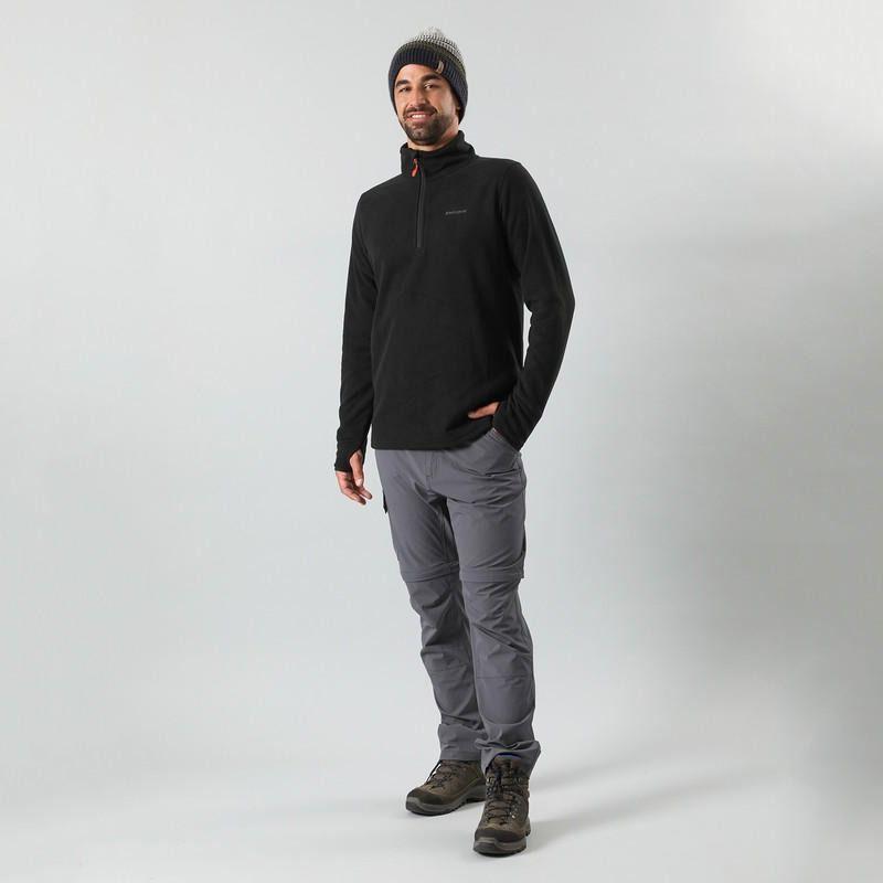 Polar Andesgear Hombre Maihue Cuarto Cierre Negro-4