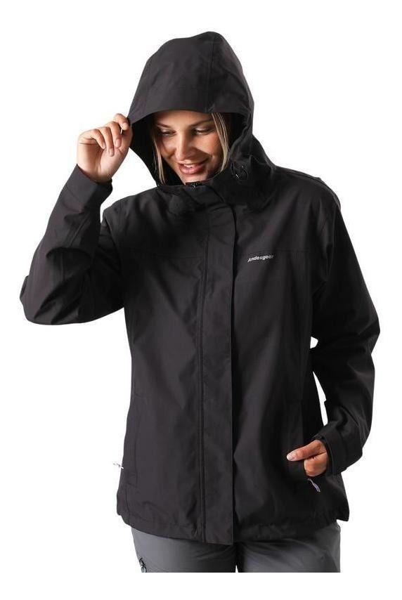Chaqueta Andesgear Mujer Impermeable Pumalin AG001 Negro-0