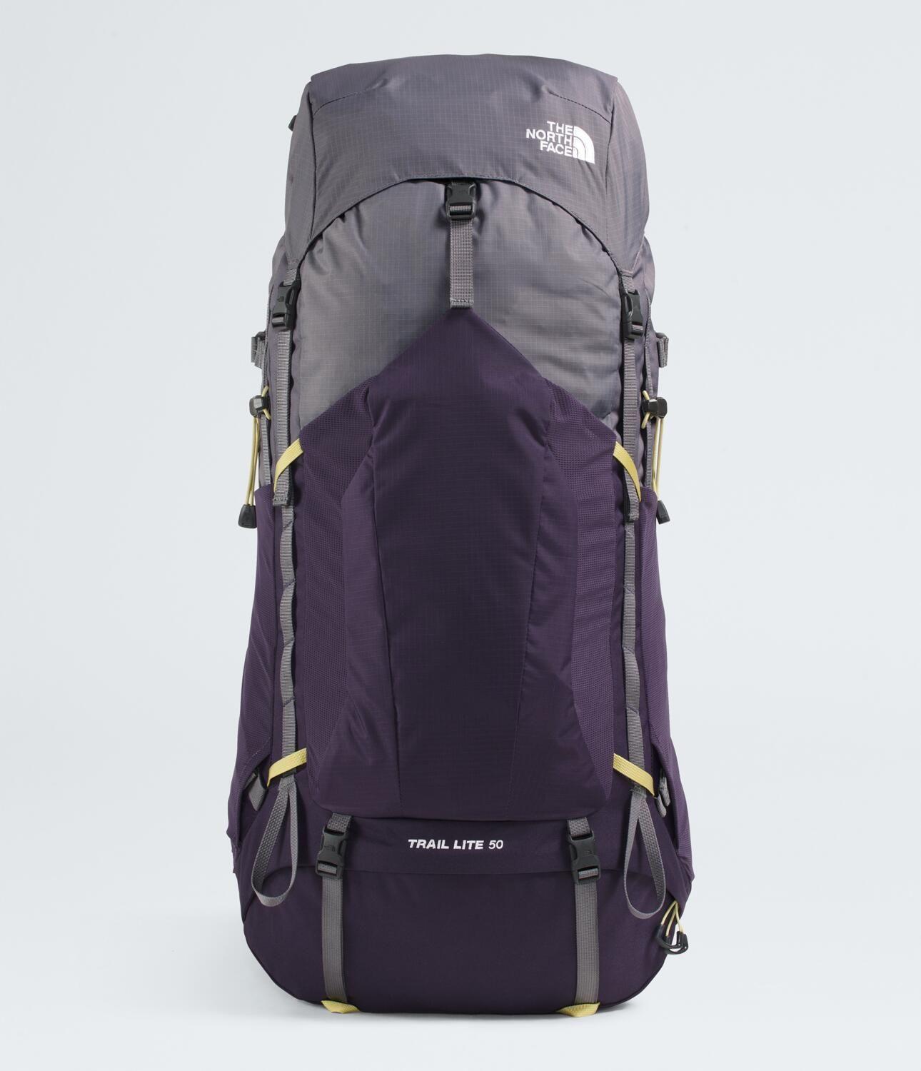 Mochila Trekking Trail Lite 50L Mujer Gris-0