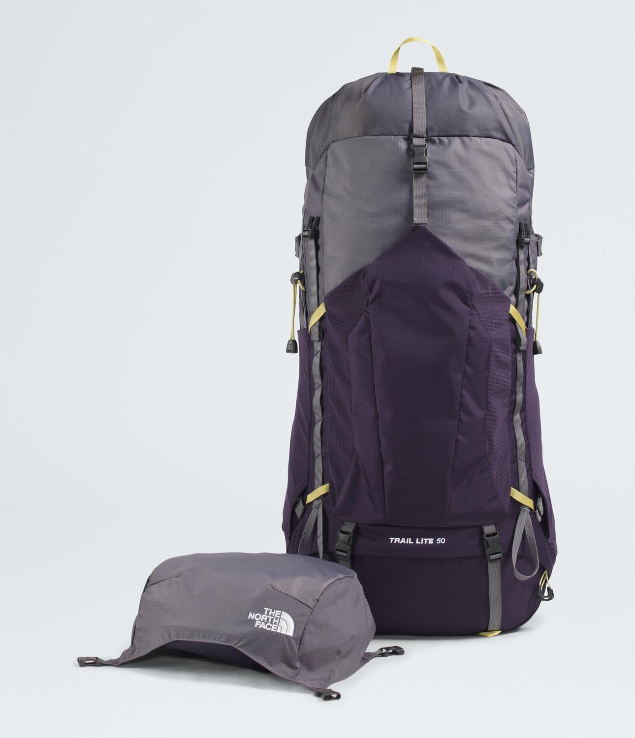 Mochila Trekking Trail Lite 50L Mujer Gris-5