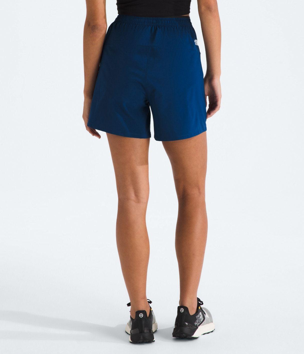 Short The North Face Mujer Deportivo Wander 2.0 Azul M.-1