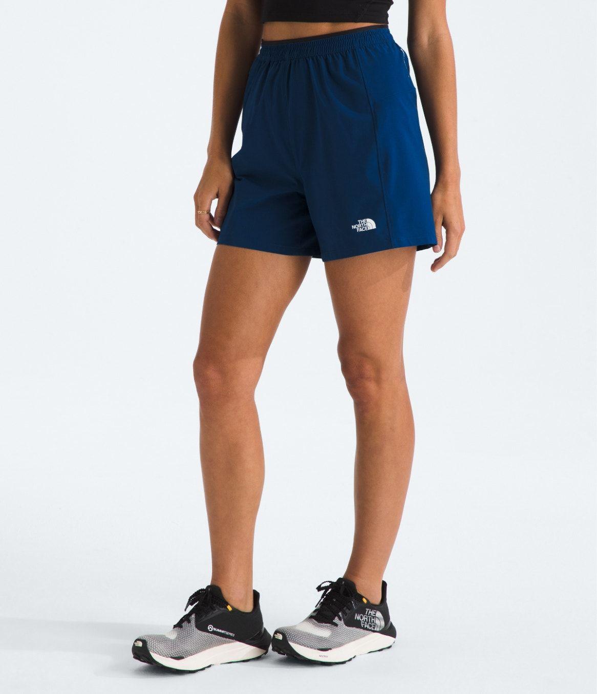 Short The North Face Mujer Deportivo Wander 2.0 Azul M.-2