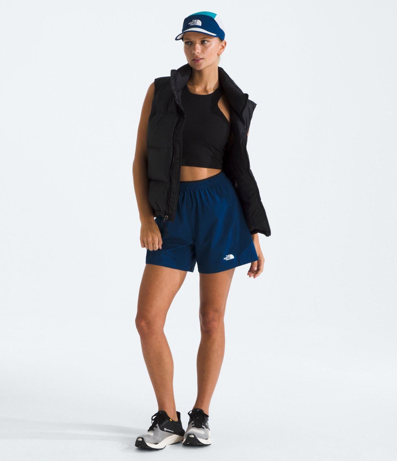Short The North Face Mujer Deportivo Wander 2.0 Azul M.-3