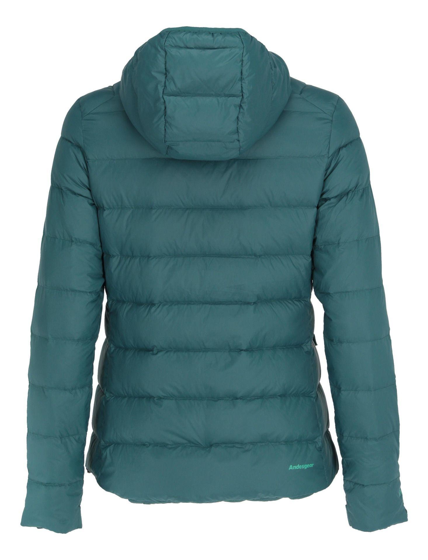 Chaqueta Andesgear Mujer Pluma 700 Verde Claro-1