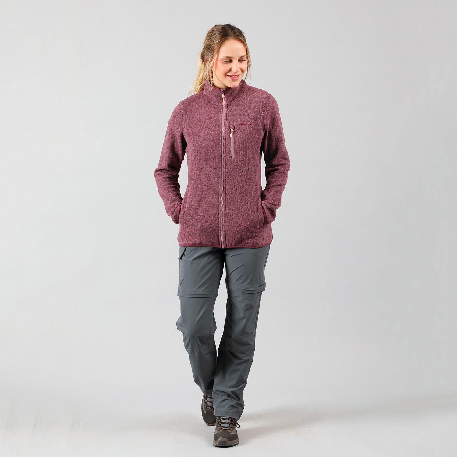 Chaqueta Andesgear Mujer 3 En 1 Cochamo Burdeo-4